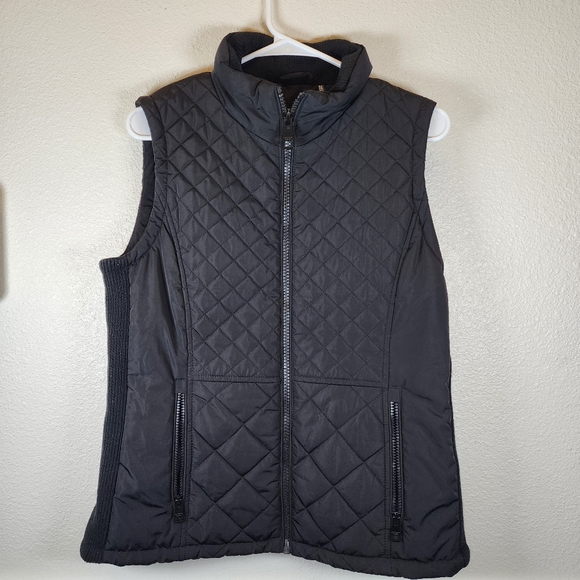 Andrew Marc Women front zipper Quilted insulated Vest Jacket Size M - Picture 1 of 13